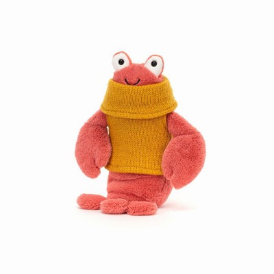 Jellycat Cozy Crew Lobster Australia | 732149TVK